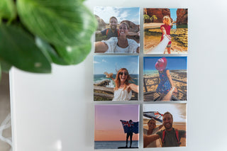 Custom Square Photo Magnet Sets